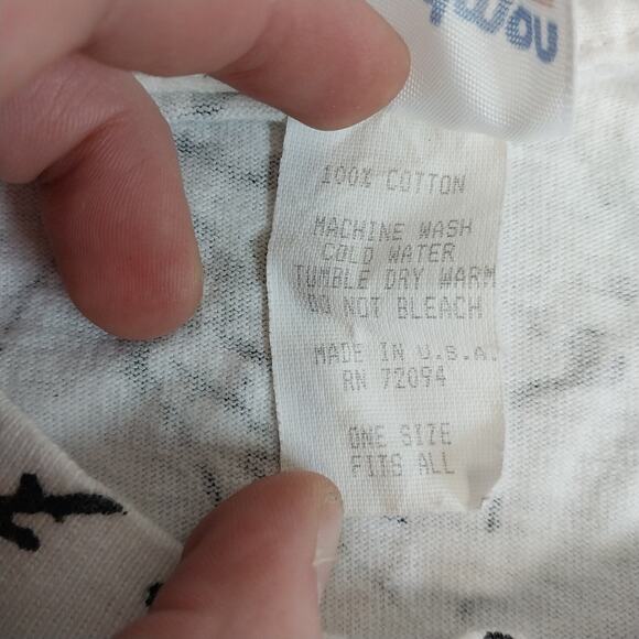 Vintage Busch Gardens Tiger All Over Print T Shirt One Size (XL) Single Stitch - Picture 6 of 7